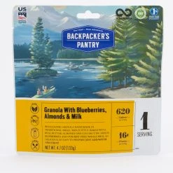 Backpacker's Pantry Granola With Blueberries, Almonds & Milk