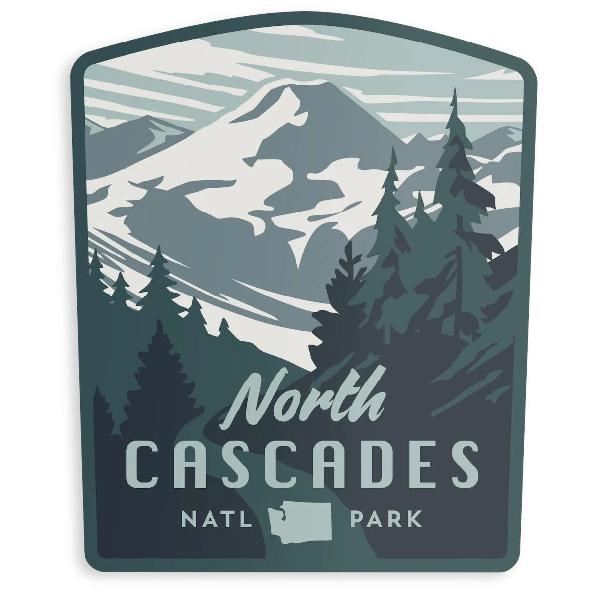 Landmark Project North Cascades Sticker