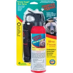 Counter Assault Bear Spray With Holster - 8.1 Oz