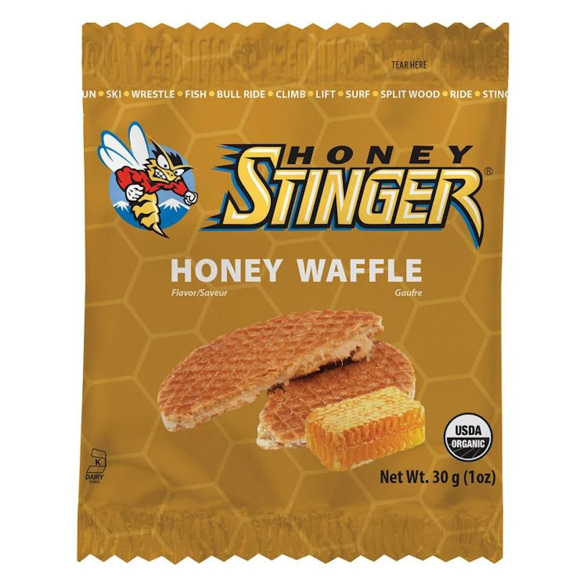 Honey Stinger Organic Stinger Honey Waffle (Fall 2022)