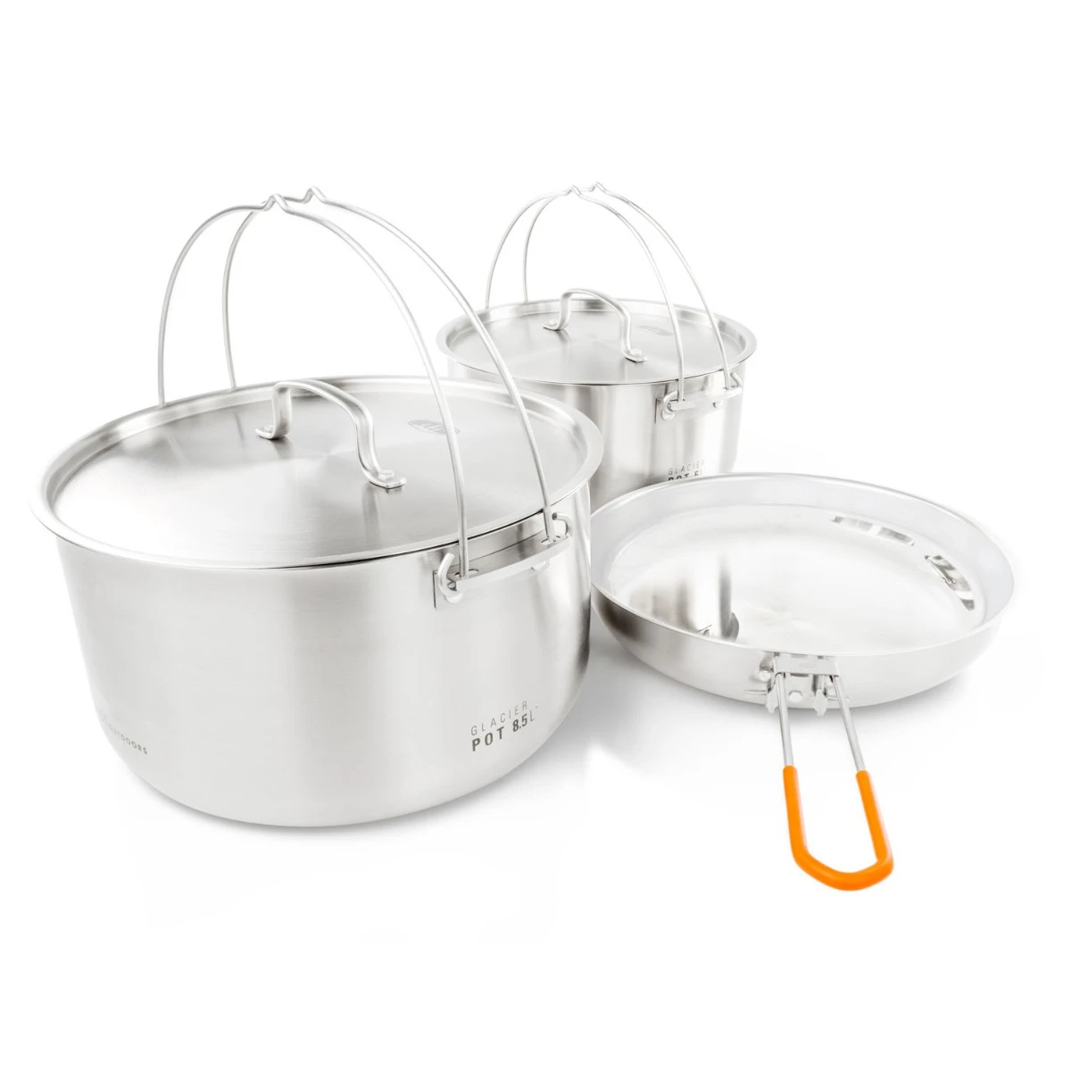 GSI Outdoors Glacier Stainless Troop Cookset