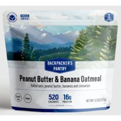 Backpacker's Pantry Peanut Butter & Banana Oatmeal - 1 Serving