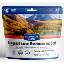 Backpacker's Pantry Stroganoff Sauce, Mushrooms And Beef - 1 Serving