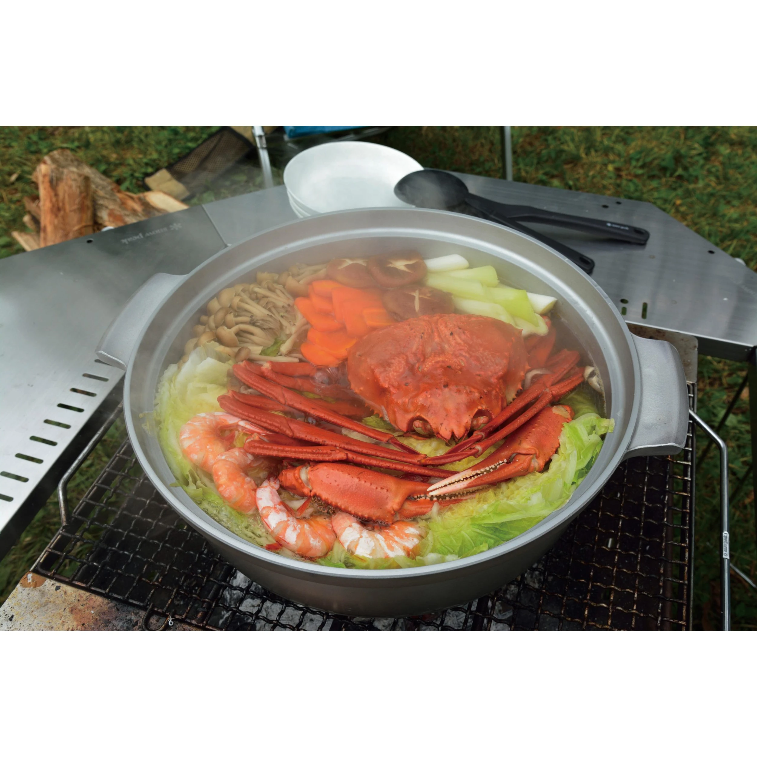 Snow Peak Cast Aluminum Caldero - Image 6