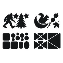 GEAR AID Gear Patches - Camping - Black