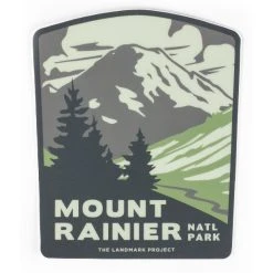 Landmark Project Mount Rainier Sticker
