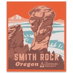 Landmark Project Smith Rock Sticker