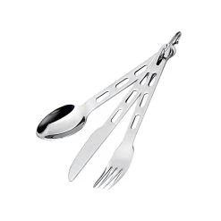GSI Outdoors Stainless 3 Pc. Ring Cutlery Set
