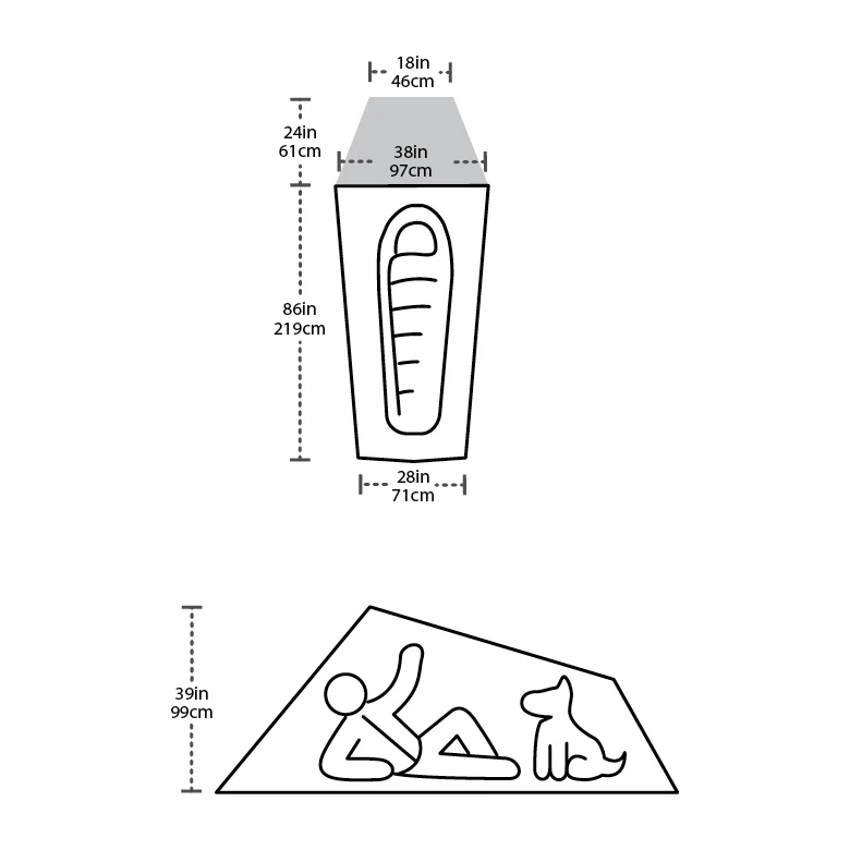 Big Agnes Fly Creek HV 1 Carbon - Image 5