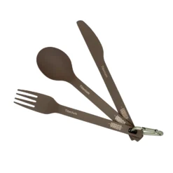 Vargo Outdoors Titanium Spoon / Fork / Knife Set - ULV