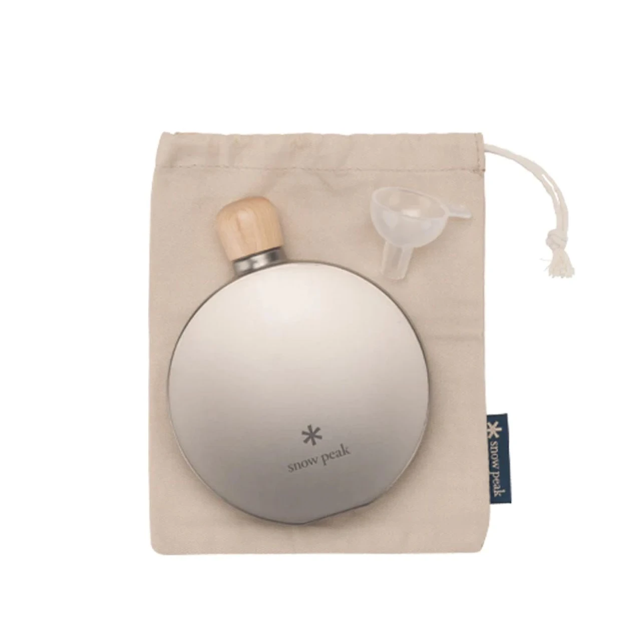 Snow Peak Titanium Flask 5.0 Oz - Image 7